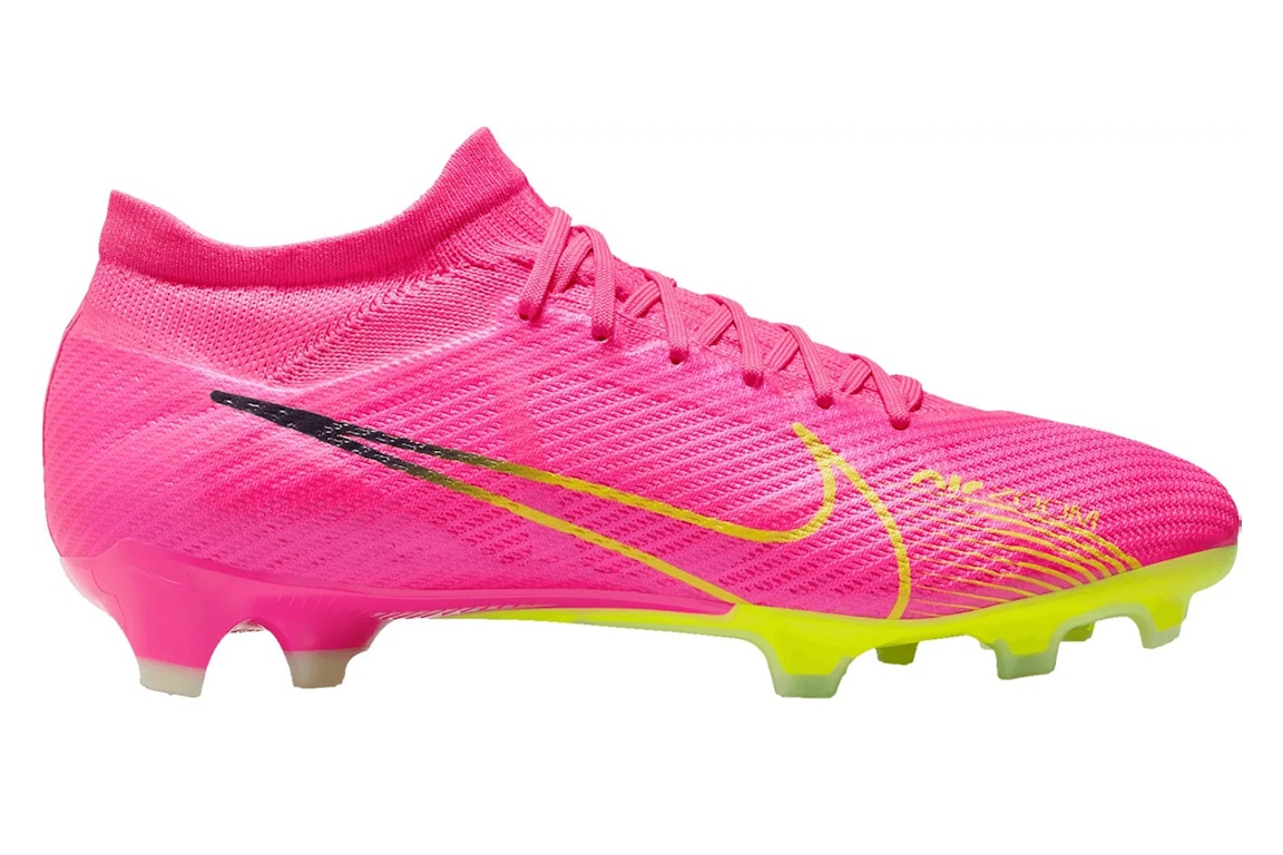 Click to view more detailed imagery on our partner's website Pre-owned Nike Zoom Mercurial Vapor 15 Pro Fg Luminous Pack In Pink Blast/gridiron/volt