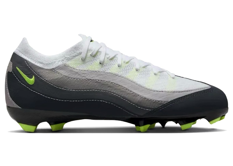 Pre-owned Nike Zoom Mercurial Vapor 16 Pro Fg Neon Sneakers In Black/neon Yellow/anthracite