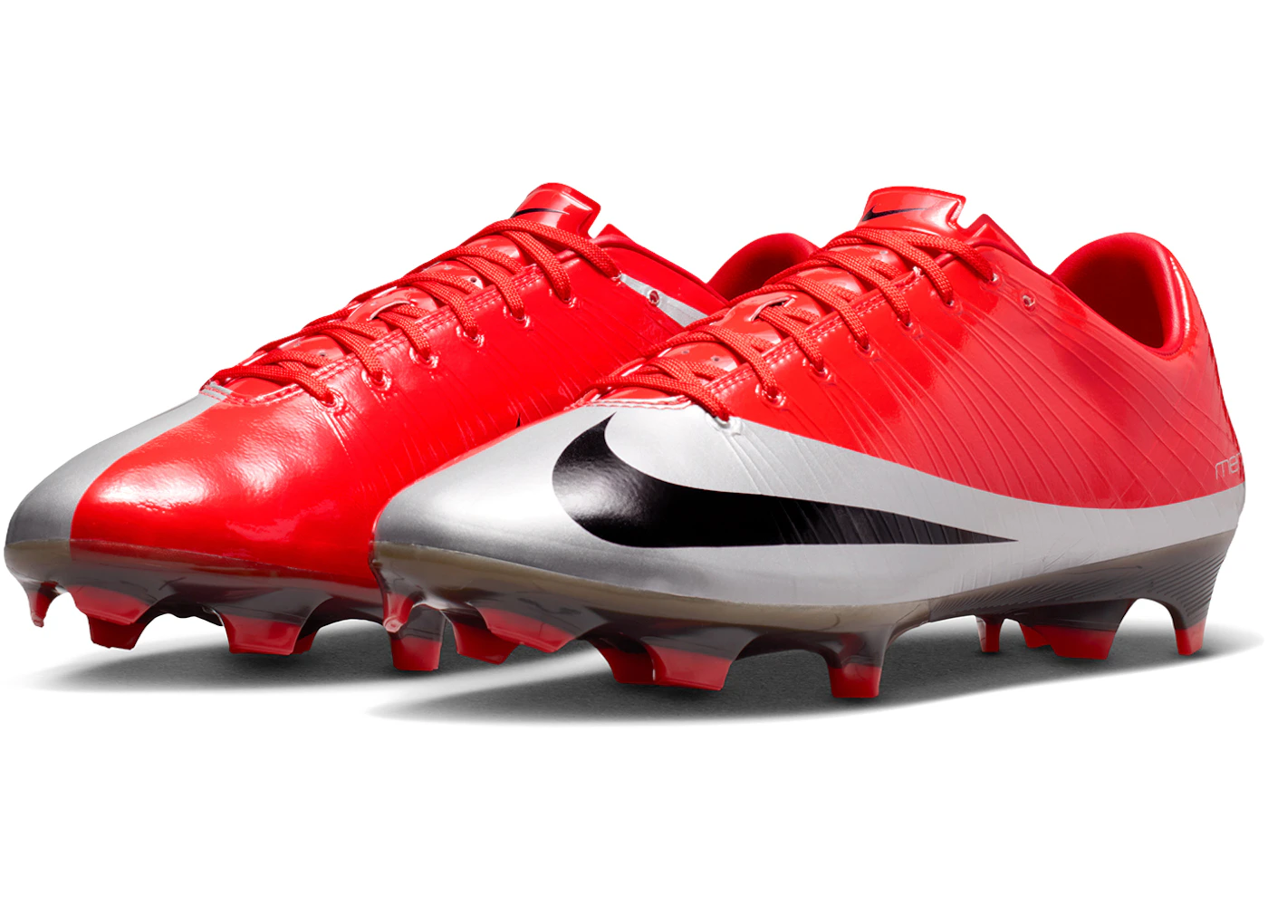 Nike Zoom Mercurial Vapor Superfly 1 RGN FG SE CR7 Max Orange Metallic Silver