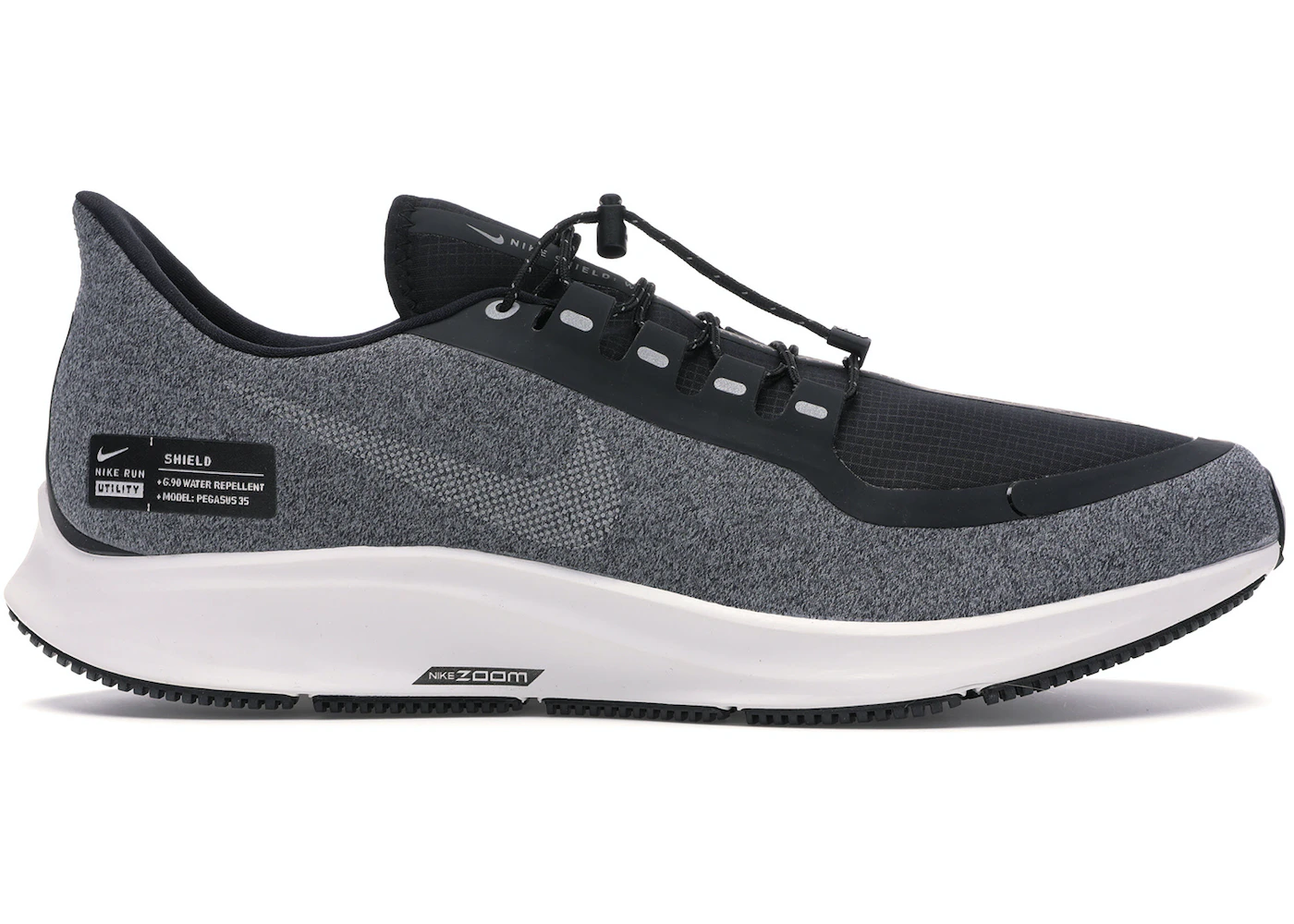 place more and more Unarmed Nike Zoom Pegasus 35 Shield Black Cool Grey - AA1643-001 - US