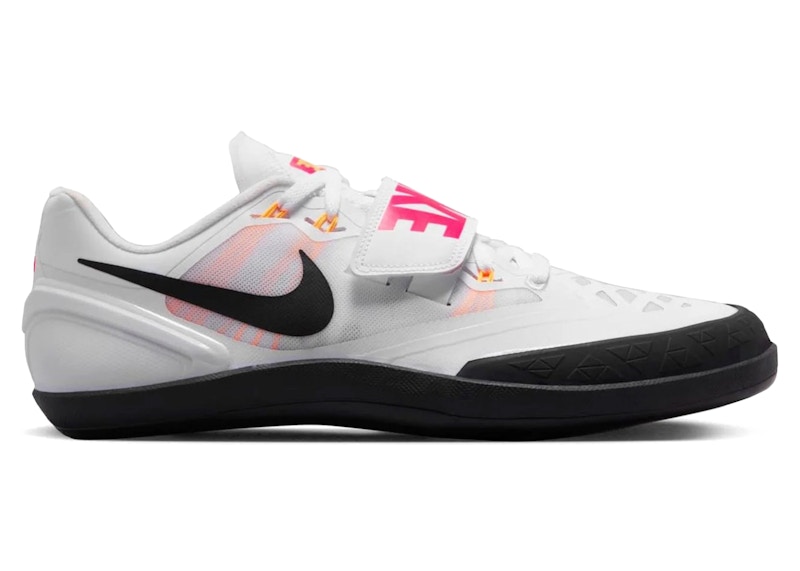 Pre-owned Nike Men's Zoom Rotational 6 Sneakers In White/black/hyper Pink In Multi