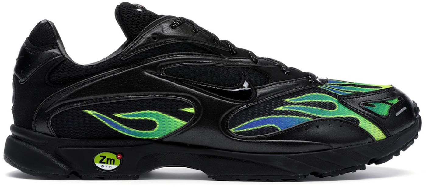 Nike Zoom Streak Spectrum Plus 'Supreme - Black' Shoes - Size 9.5