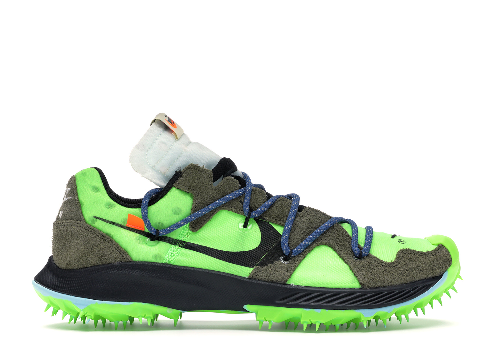 Nike Zoom Terra Kiger 5 OFF-WHITE Electric Green (W) - CD8179-300
