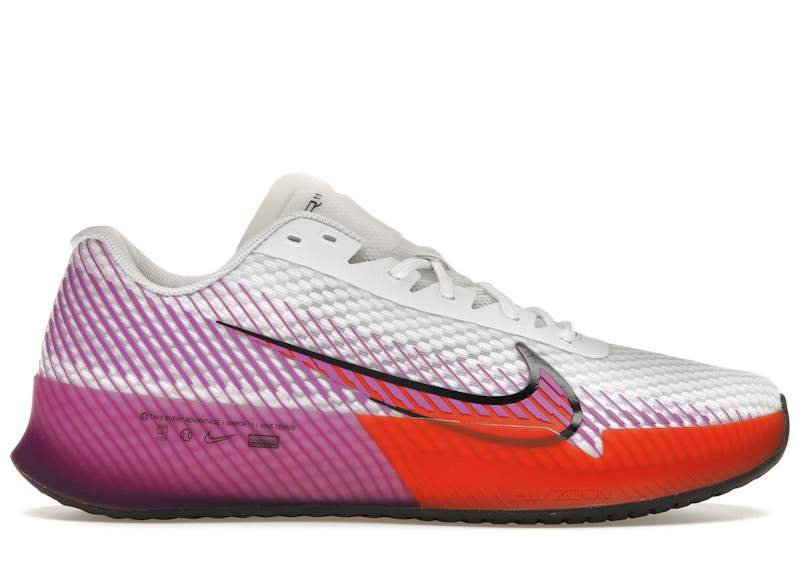 その他 NIKE ZOOM VAPOR PREMIUM 11 HC Nike Zoom Vapor 11 HC White Picante Fuchsia Men's - DR6966-100 - US