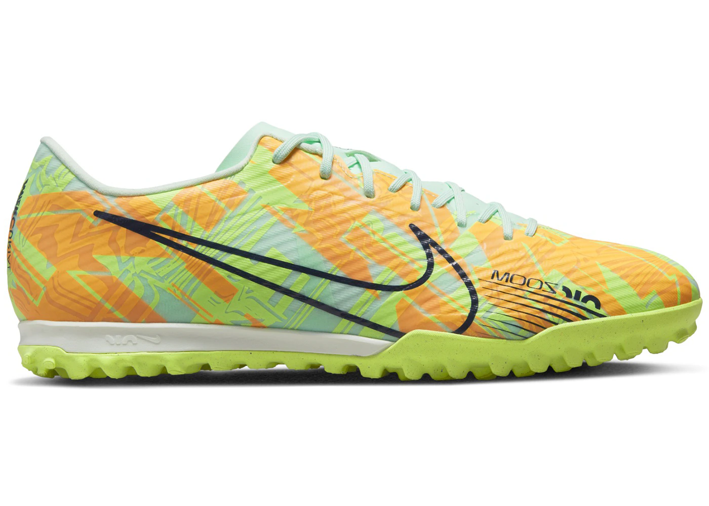 Nike Zoom Vapor 15 Academy TF Total Orange Mint Foam Men's - DJ5635-343 - US