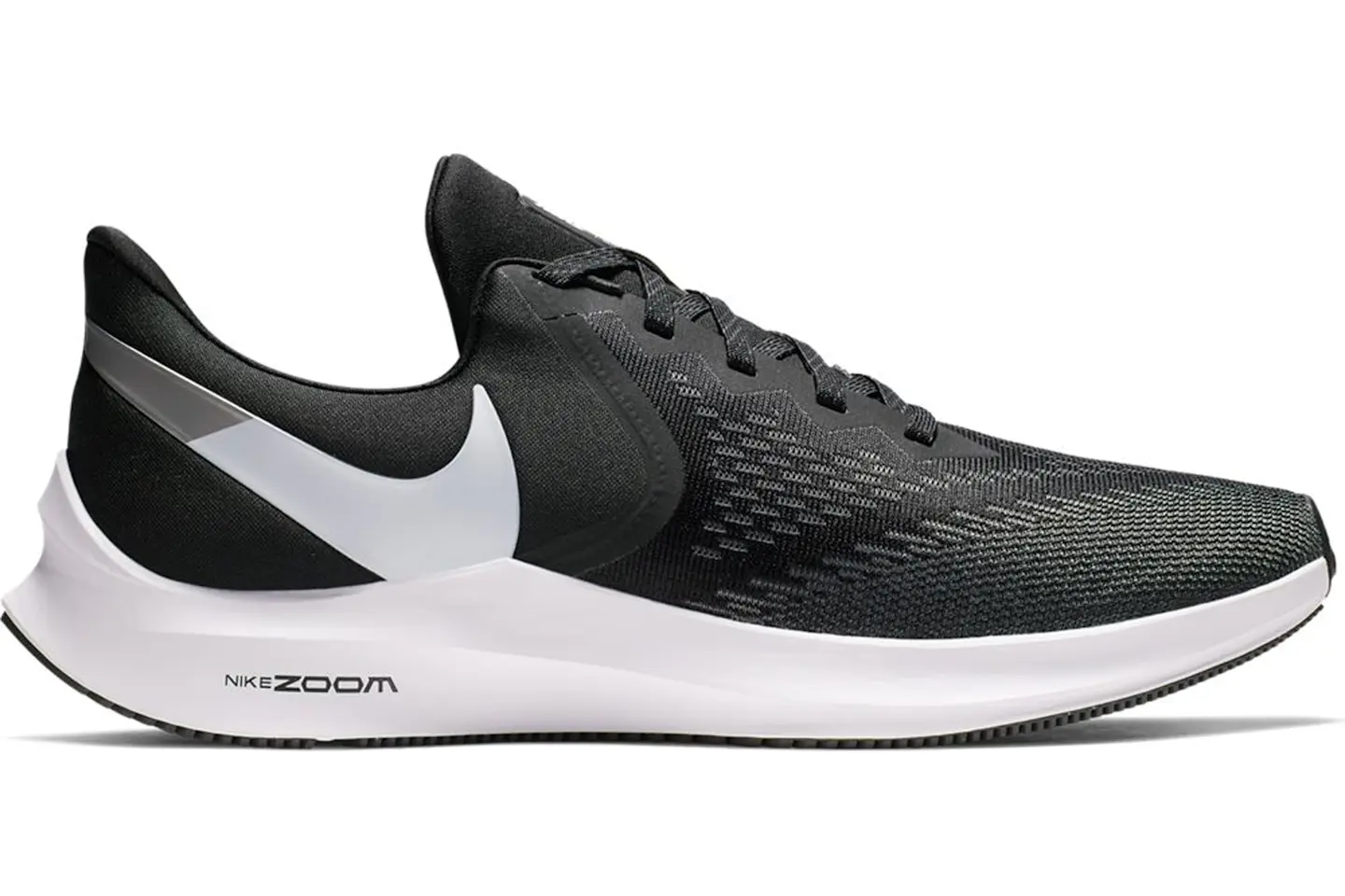 Nike Zoom Winflo 6 Black White Dark Grey Men's - AQ7497-001 - US
