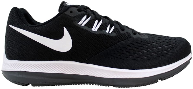 Nike zoom winflo 4 black best sale running shoes