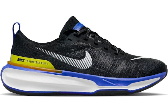 Nike ZoomX Invincible Run 3 Negro Racer Azul Alto Voltaje Blanco