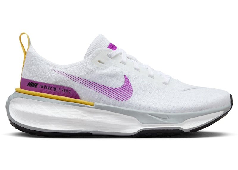 Nike ZoomX Invincible Run 3 White Vivid Purple (Women's