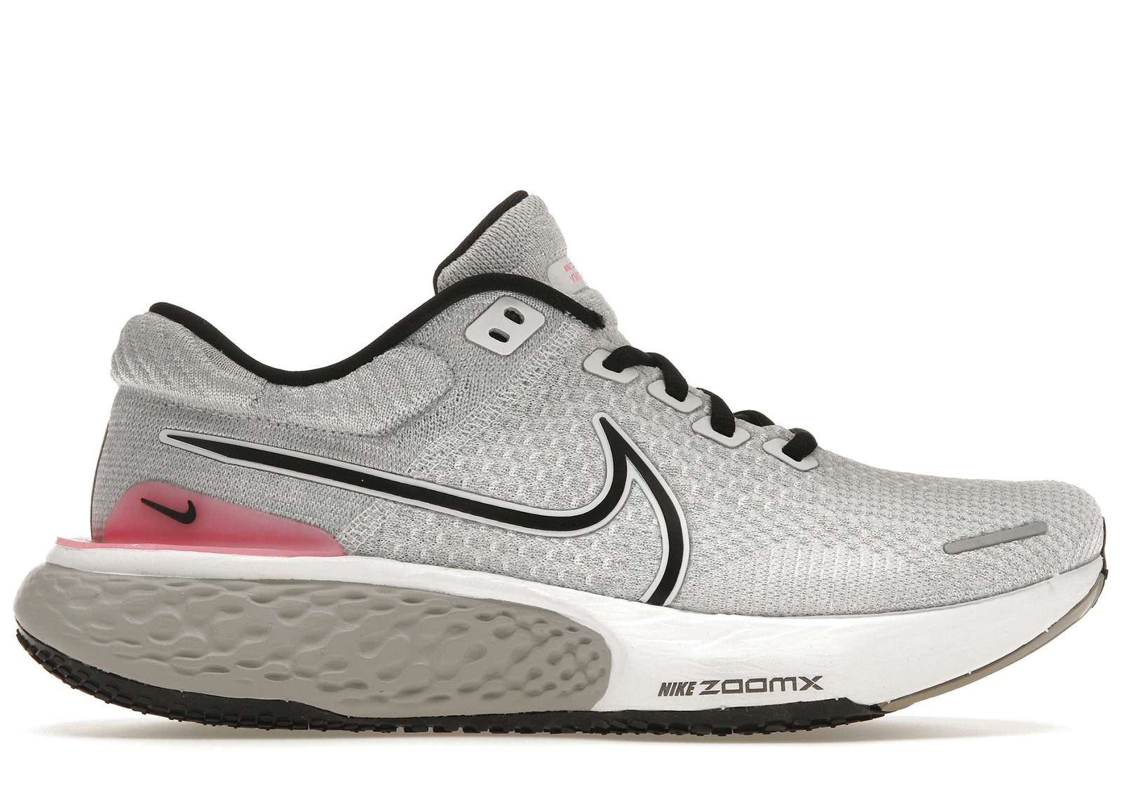 Nike ZoomX Invincible Run Flyknit 2 Light Smoke Grey Hyper Pink 