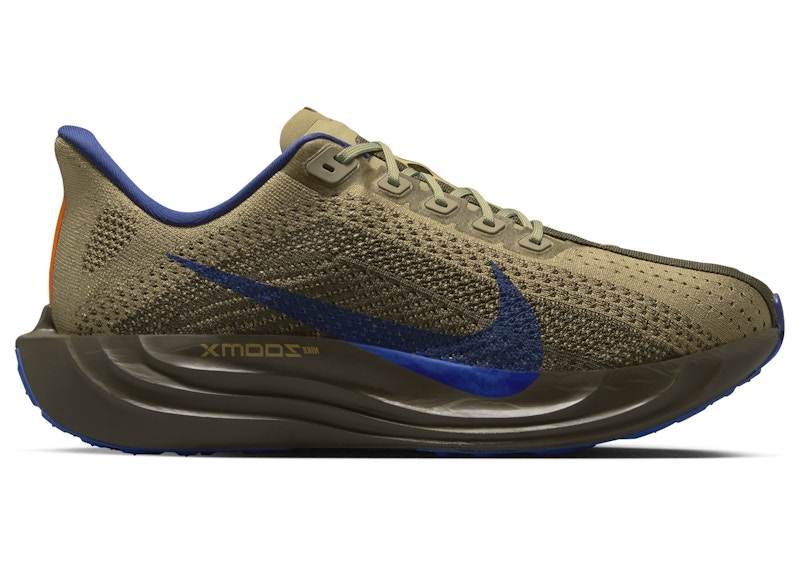 【国際ブランド】 Cargo Plus Pegasus ZoomX Nike Khaki Blue Racer Olive Neutral Spike Shoes