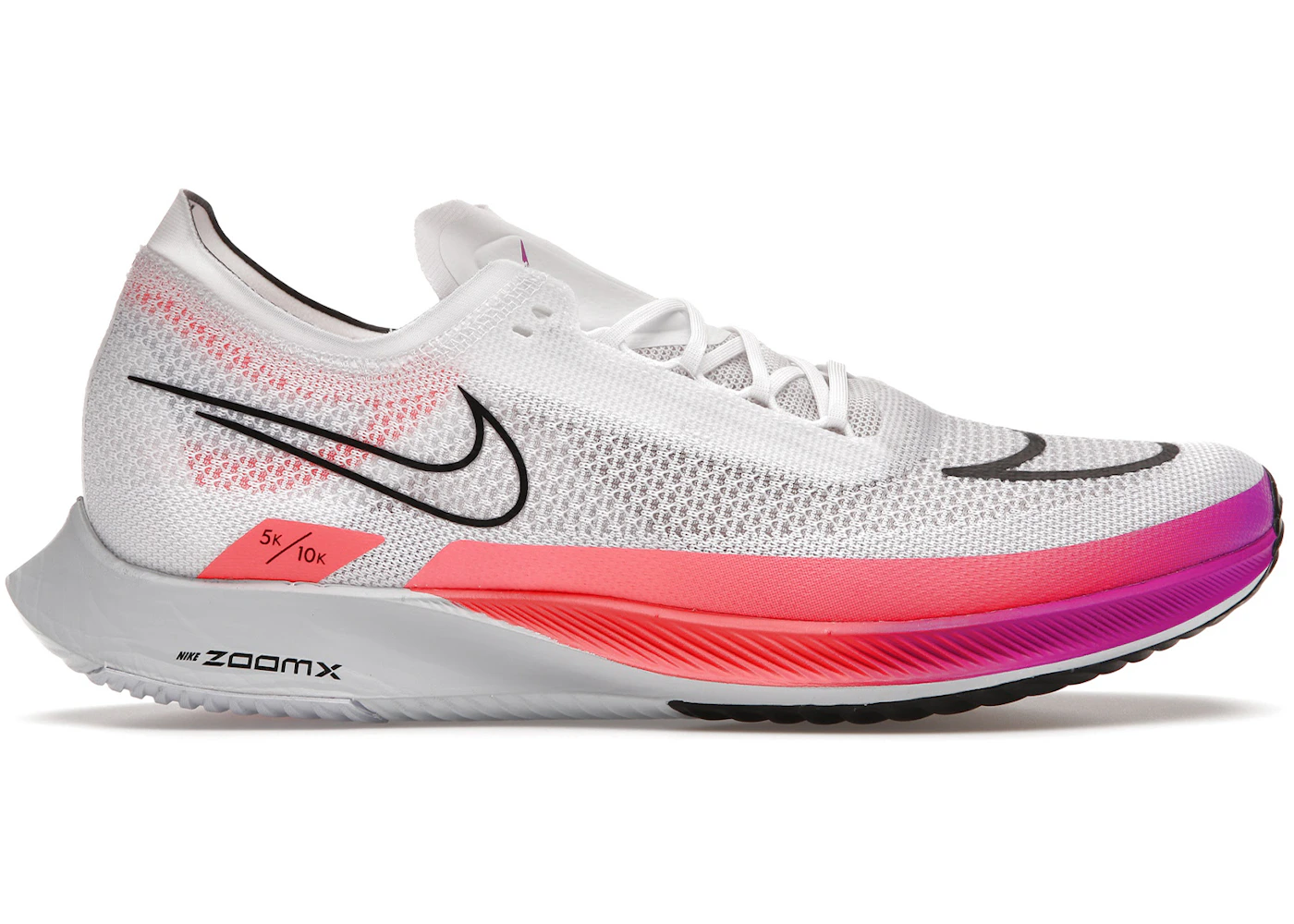 Nike ZoomX StreakFly Bianco Flash Cremisi Hyper Viola Uomo