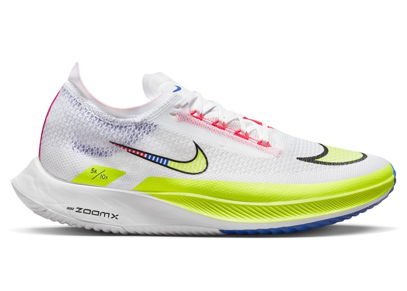 Nike ZoomX Streakfly Premium White Volt Racer Blue メンズ - DX1626