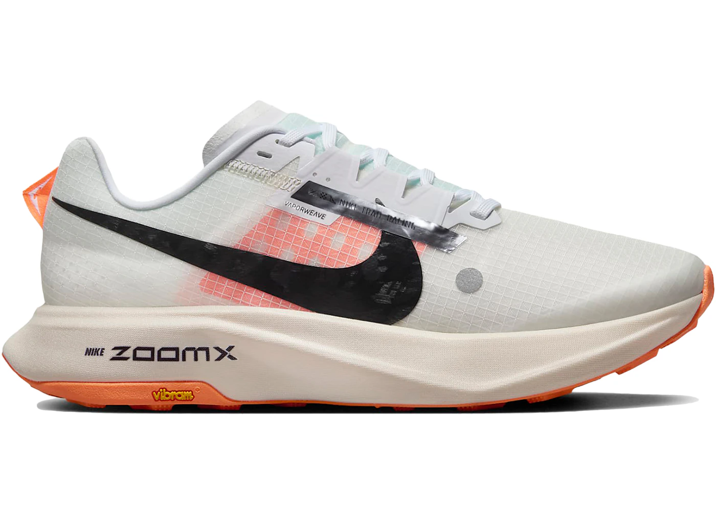 Nike ZoomX Ultrafly Trail Prototype Pale Ivory Total Orange (Women's ...