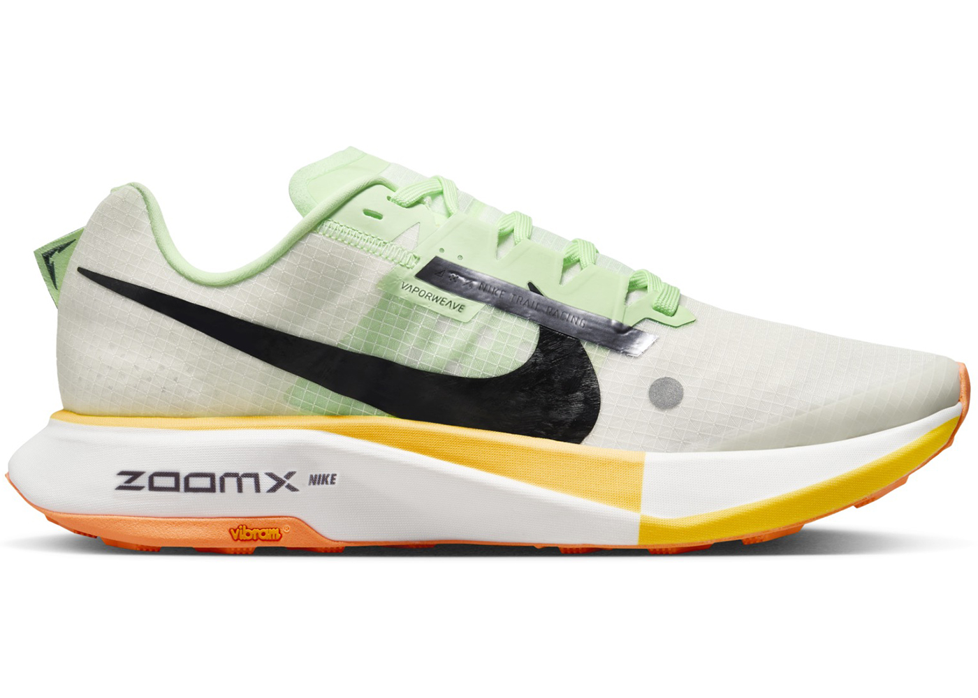Nike ZoomX Ultrafly Trail Vapor Green Laser Orange