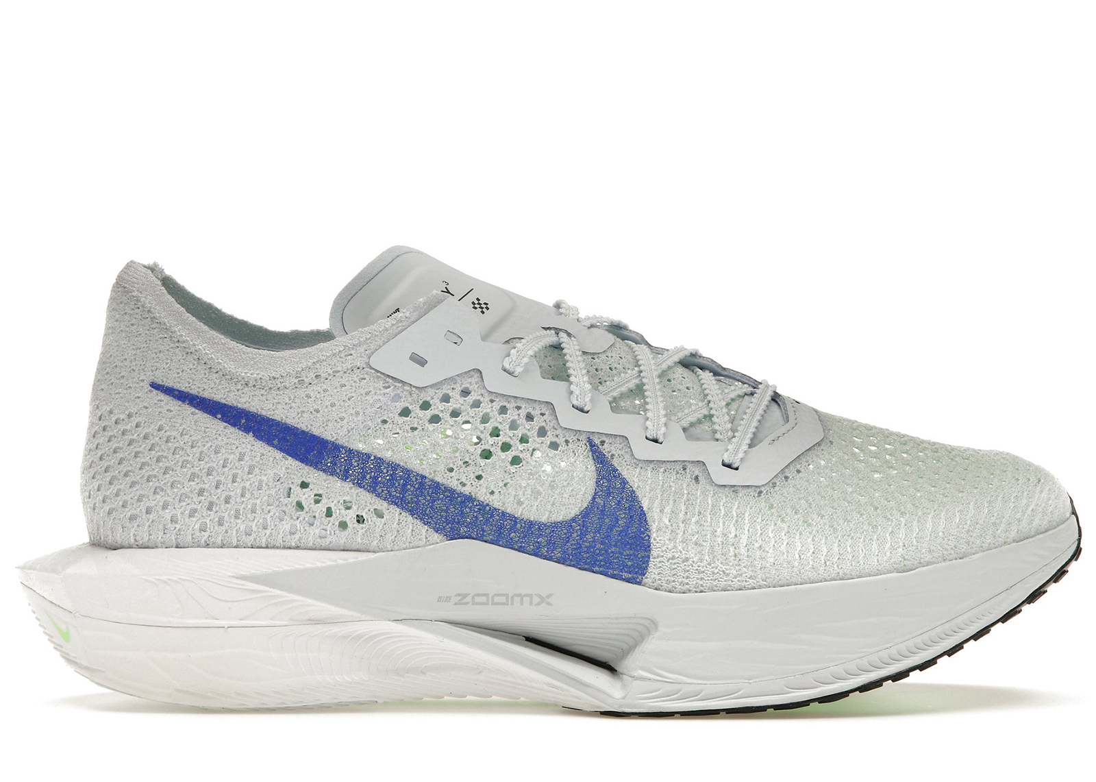 Nike ZoomX Vaporfly 3 Football Grey Racer Blue