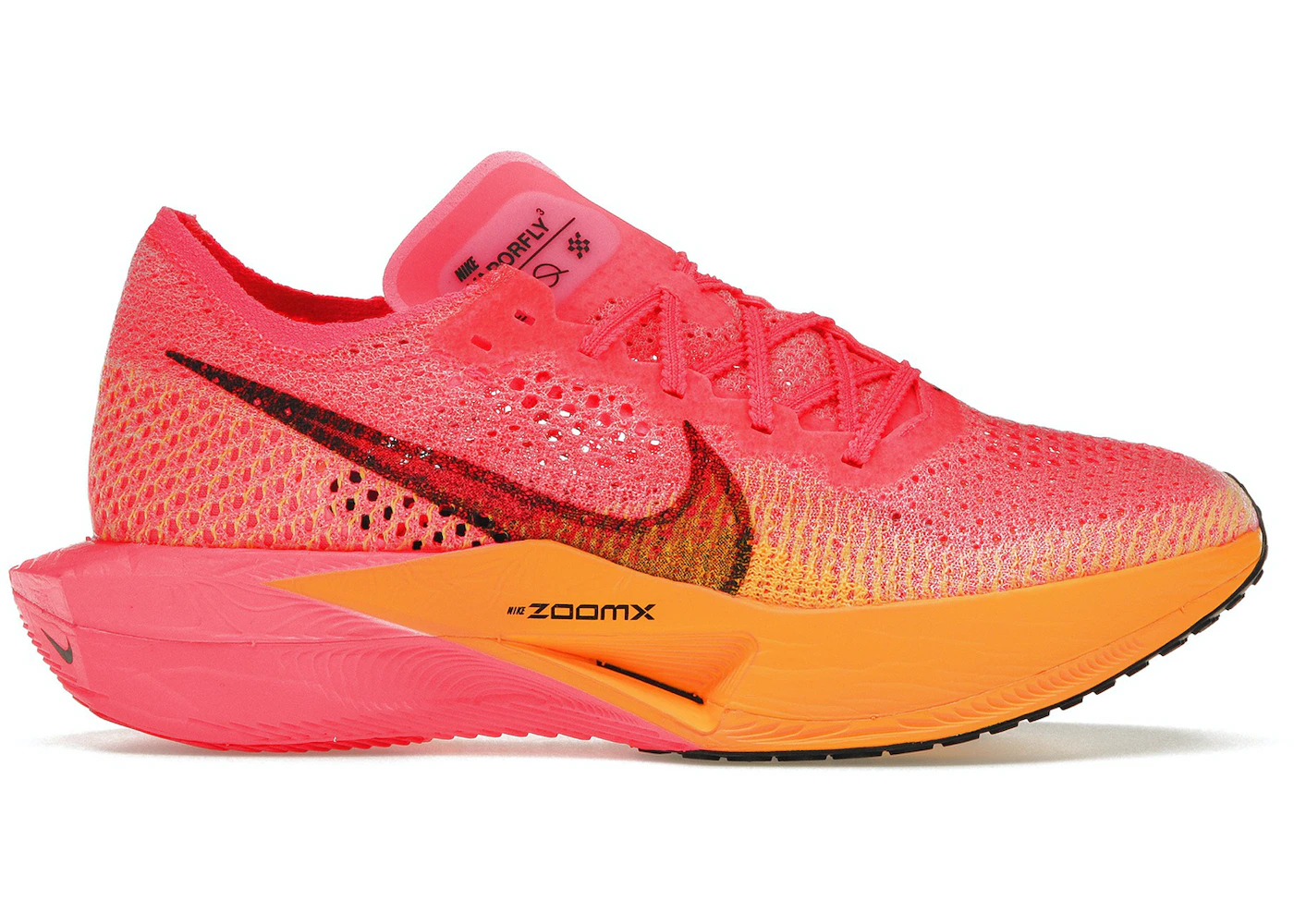 Nike ZoomX Vaporfly 3 Hyper Pink Laser Orange (Women's) - DV4130-600 - US