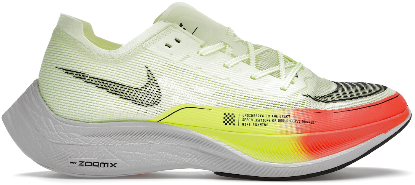 Nike ZoomX Vaporfly Next% 2 Barely Volt Hyper Orange Men's - CU4111-700 ...