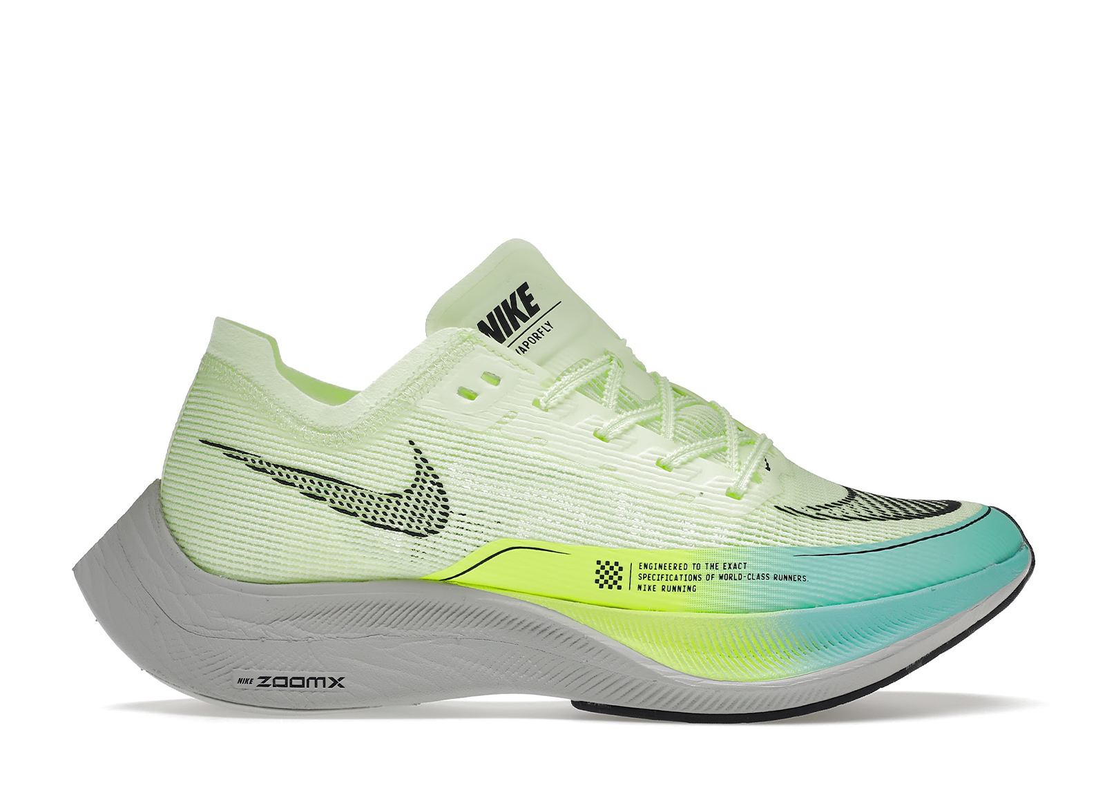 Nike ZoomX Vaporfly Next% 2 Barely Volt Turquoise (Women's