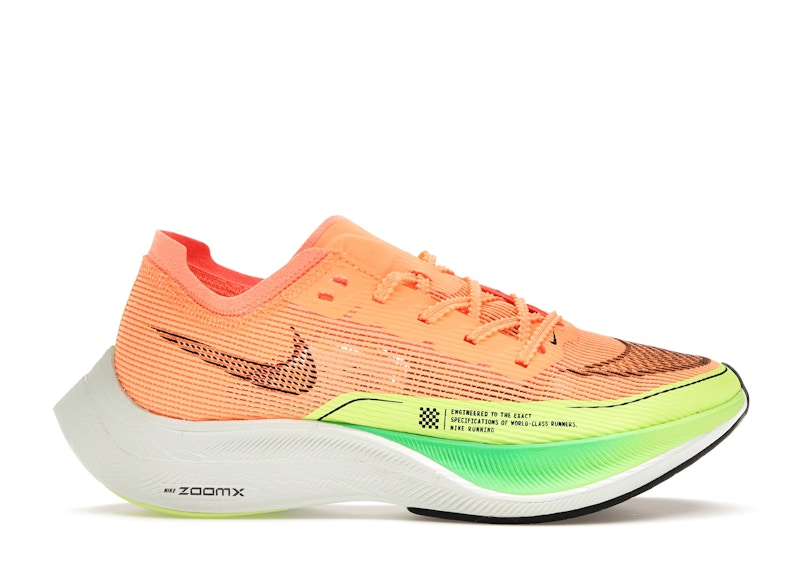 Nike ZoomX Vaporfly Next% 2 Peach Cream Green Shock (Women's