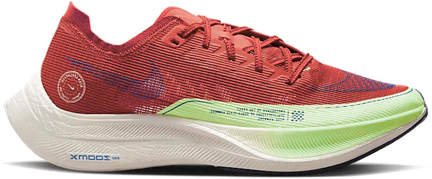 Nike ZoomX Vaporfly Next% 2 Red Clay Ghost Green Men's - DX3371-600 - US