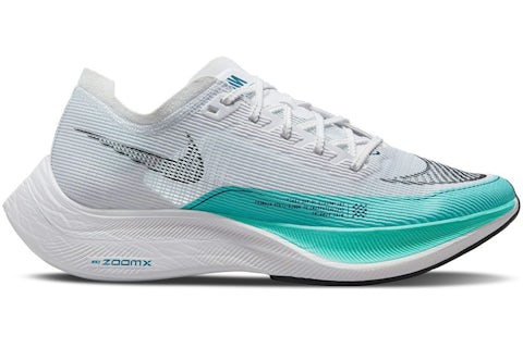 Nike ZoomX Vaporfly Next% Blanco Aurora Verde (de mujer