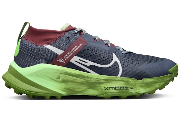Nike ZoomX Zegama Thunder Blue Chlorophyll Dark Team Red Summit White (Women's)