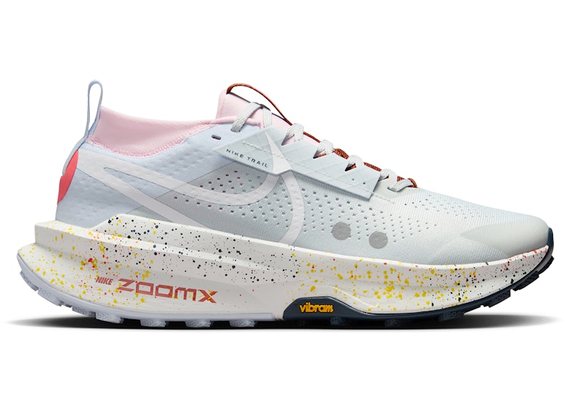 Nike ZoomX Zegama Trail 2 Pure Platinum Football Grey Pink Nike ZoomX Zegama Trail 2 Pure Platinum Football Grey Pink