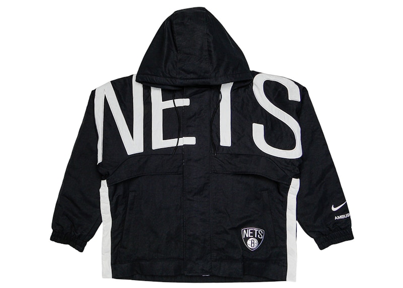 Nike x Ambush NBA Collection Nets Jacket Black/White/Grey