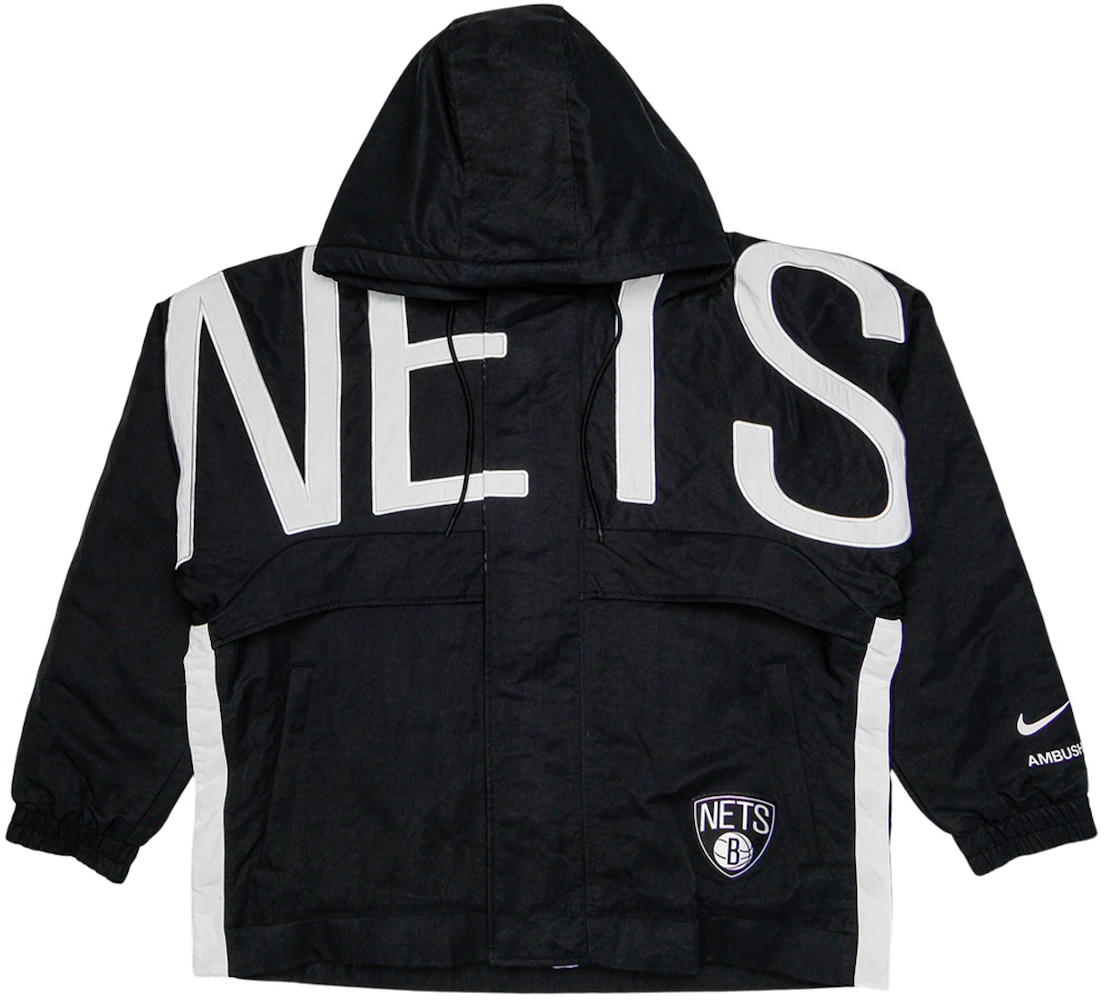 heroína Cordelia velocidad Nike x Ambush NBA Collection Nets Jacket Black/White/Grey - FW20 - ES