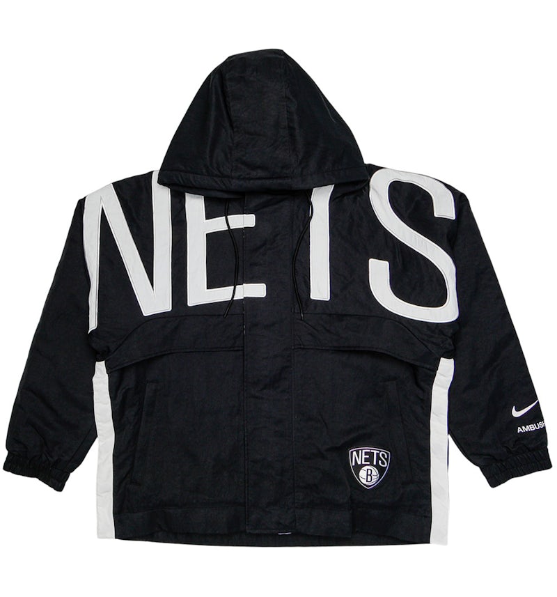 Nike x Ambush NBA Collection Nets Jacket Black/White/Grey FW20 US
