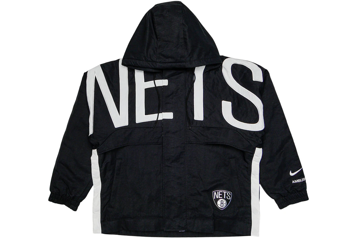 Nike x Ambush NBA Collection Nets Jacket Black/White/Grey