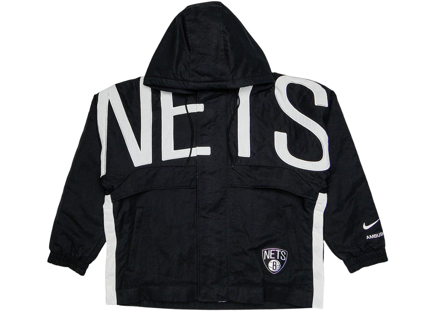 Nike x Ambush NBA Collection Nets Jacket Black/White/Grey FW20 US