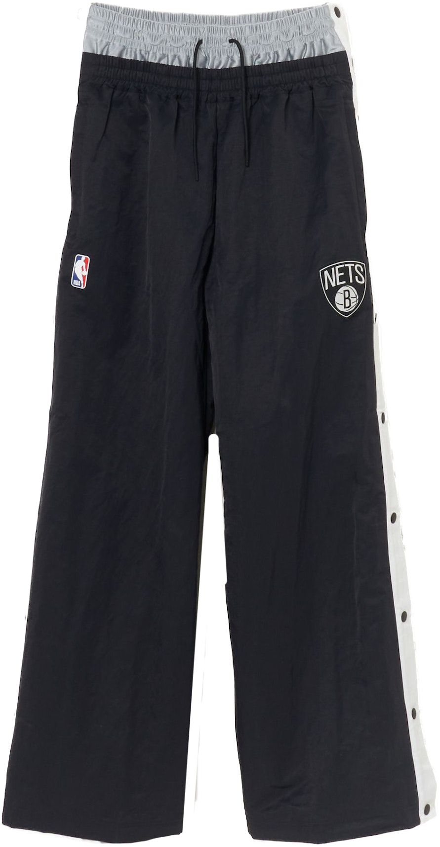 Europa Monumentaal ~ kant Nike x Ambush NBA Collection Nets Tearaway Pants Black/White/Grey - FW20 -  US