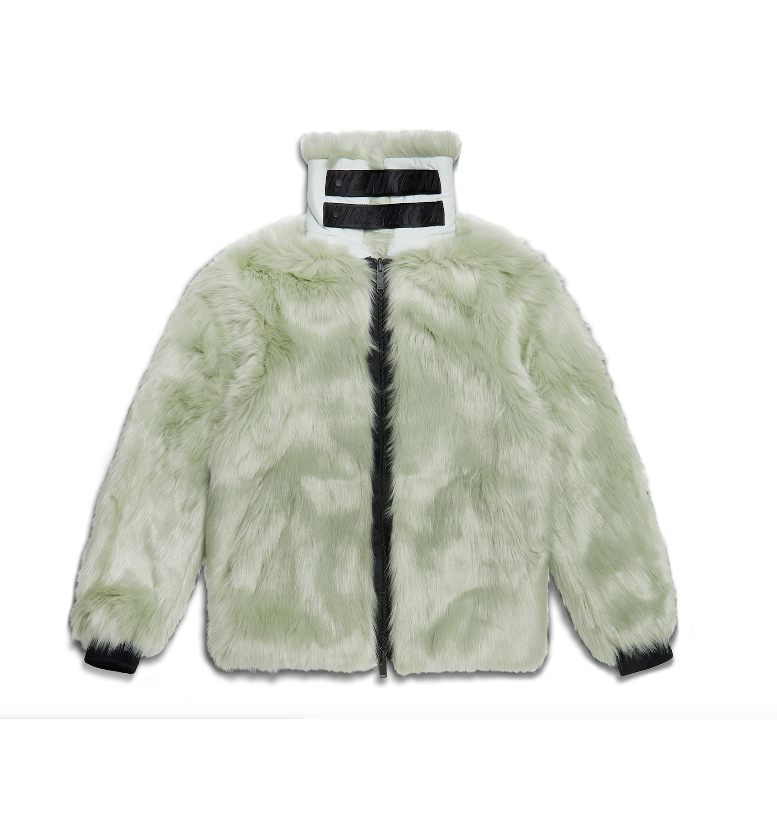 Nike x Ambush Women's Reversible Faux Fur Coat Jade Horizon/Black