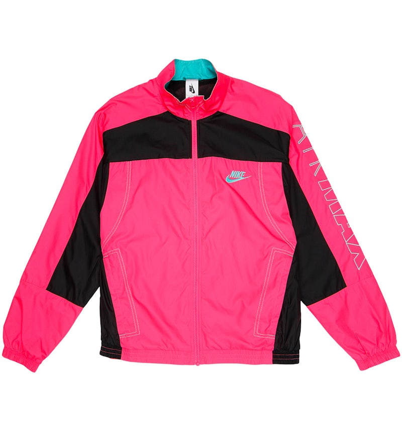 Nike x Atmos NRG Vintage Patchwork Track Jacket Pink/Black/Hyper