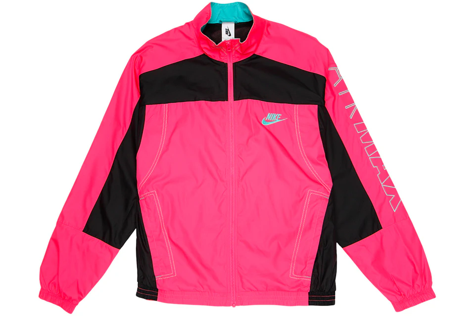 Nike x Atmos NRG Vintage Patchwork Track Jacket Pink/Black/Hyper Jade