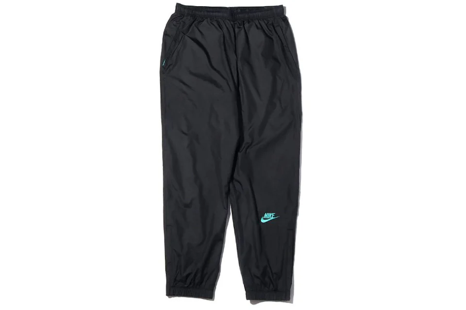 Nike x Atmos NRG Vintage Patchwork Track Pant Black/Hyper Jade Men's - SS19 - US