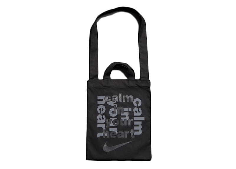 Nike x Black Comme des Garcons Calm in Your Heart Bag Black FW22