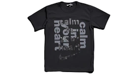 Nike x Black Comme des Garcons Calm in Your Heart T-Shirt Black