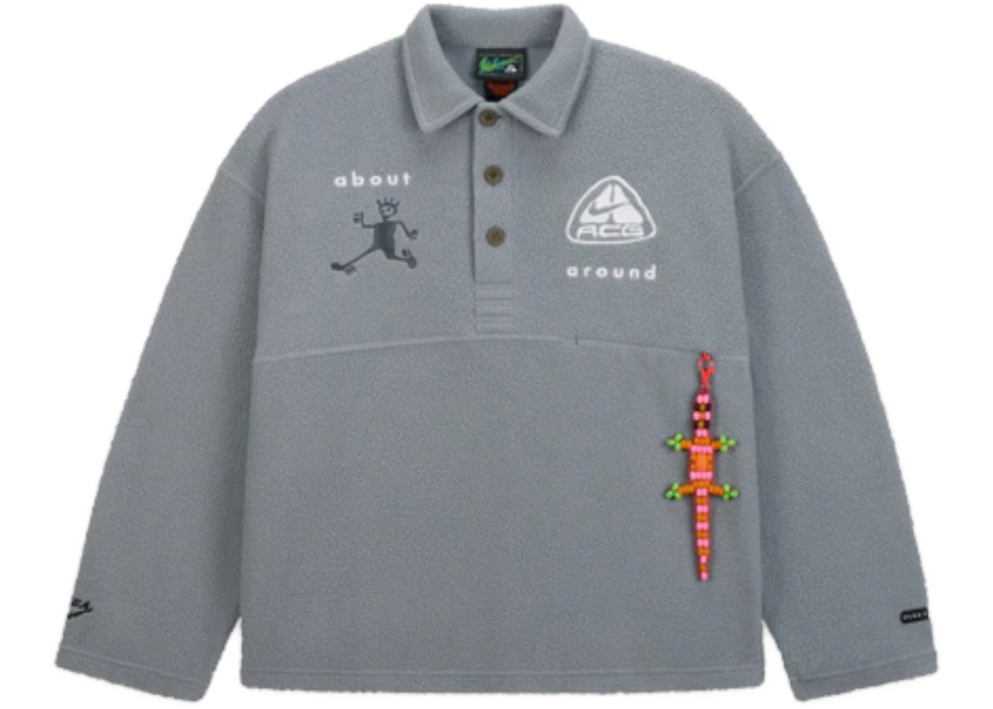 Nike ACG x CPFM L/S Polo Grey