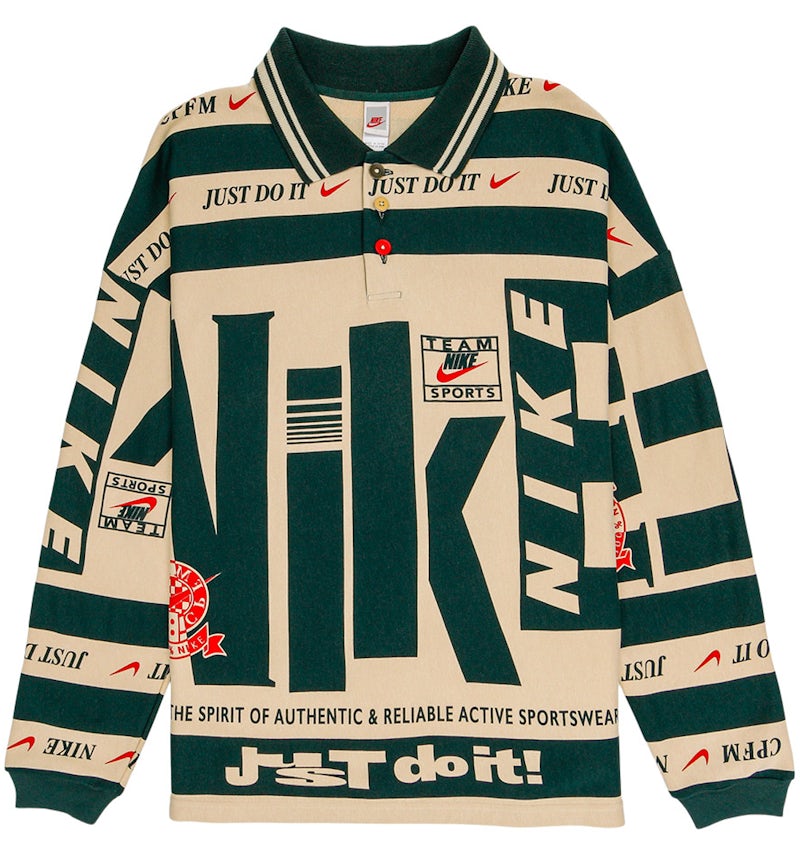 Nike x Cactus Plant Flea Market Longsleeve Polo Natural Men's