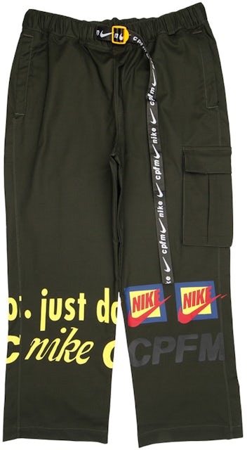 CPFM x Nike Cargo Track Pants in Olive – Penelope NYC