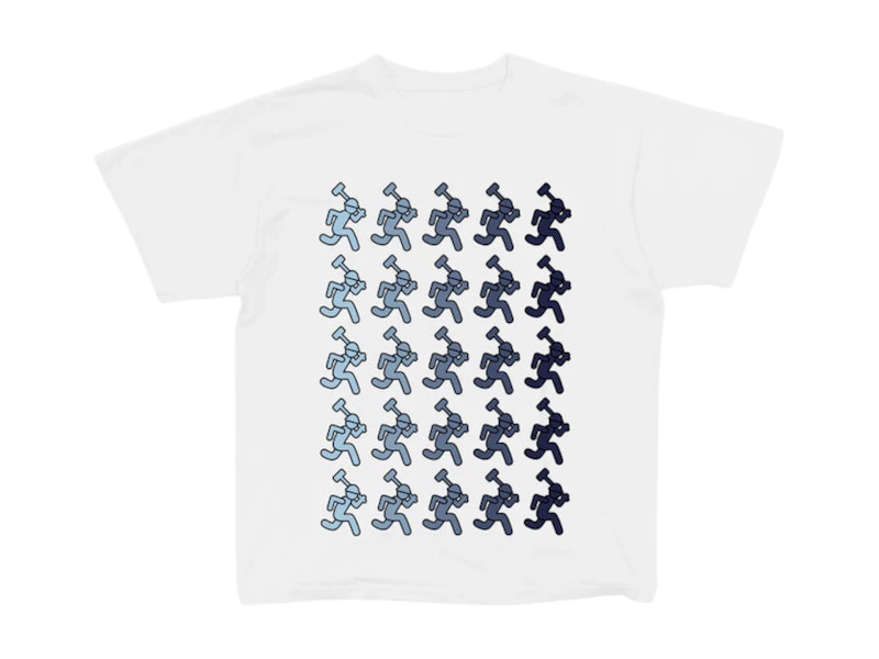 Nike x Concrete Boys Running Working Man Tee White Men's - FW24 - US