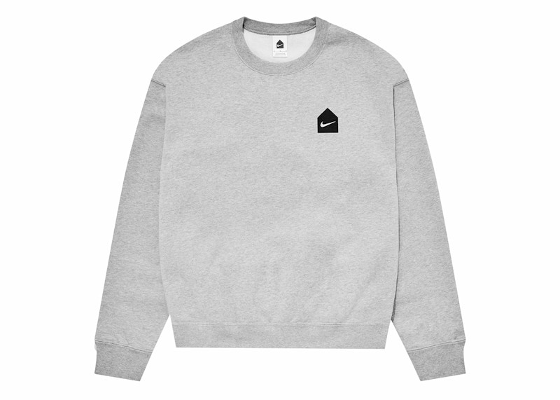 Nike x DSM Fleece Crewneck Sweatshirt Dark Grey