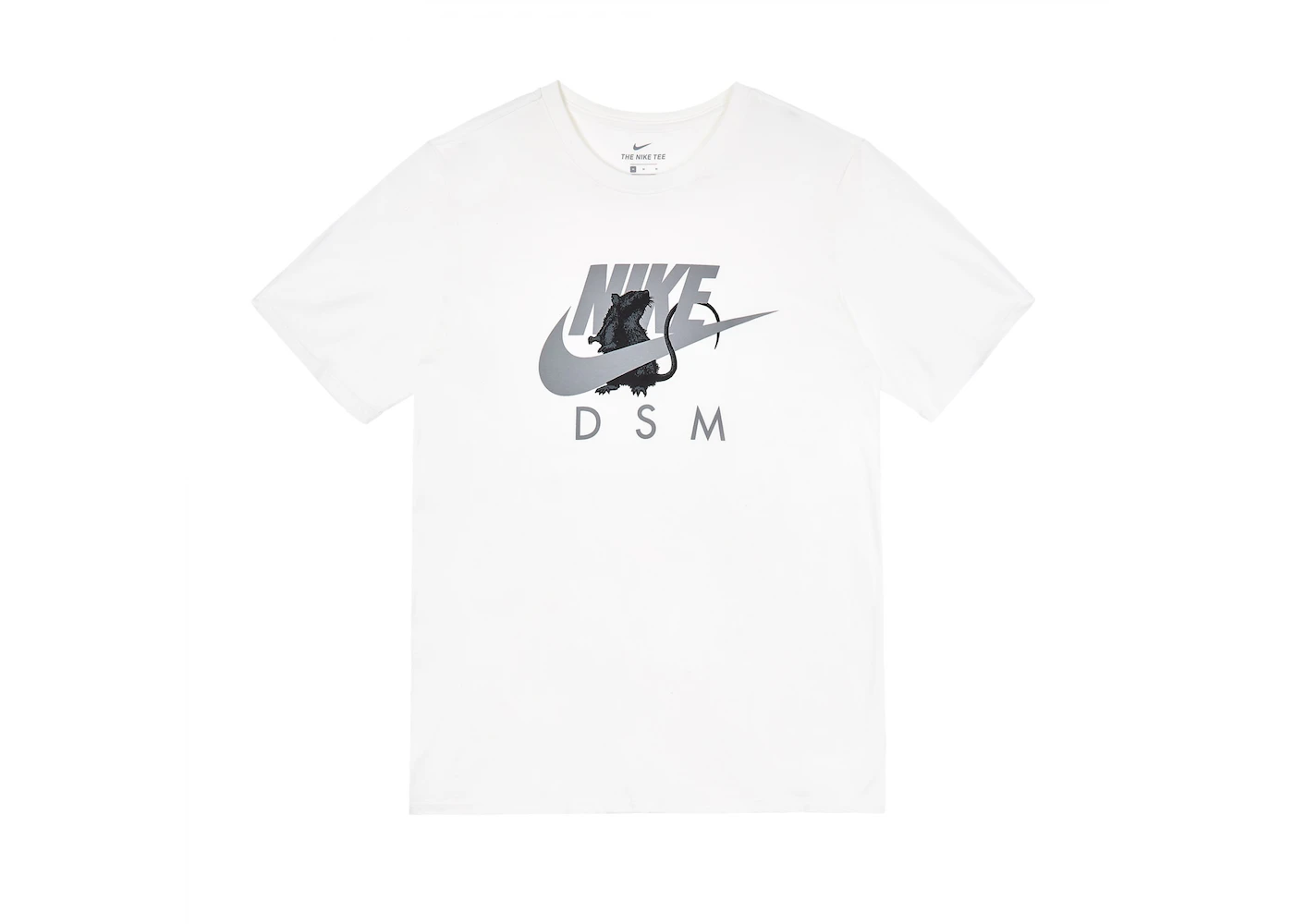 Nike x Dover Street Market Year of the Rat Swoosh Rat T-Shirt White Men ...