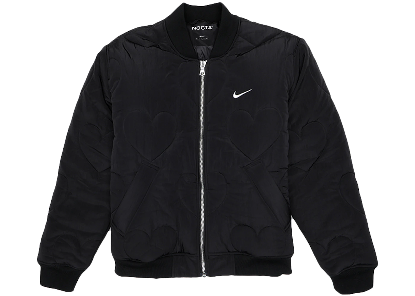 Nike black bomber jacket Clearance