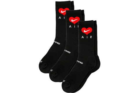 Nike x Drake Certified Lover Boy Socks Black (3 Pack) Men's FW20