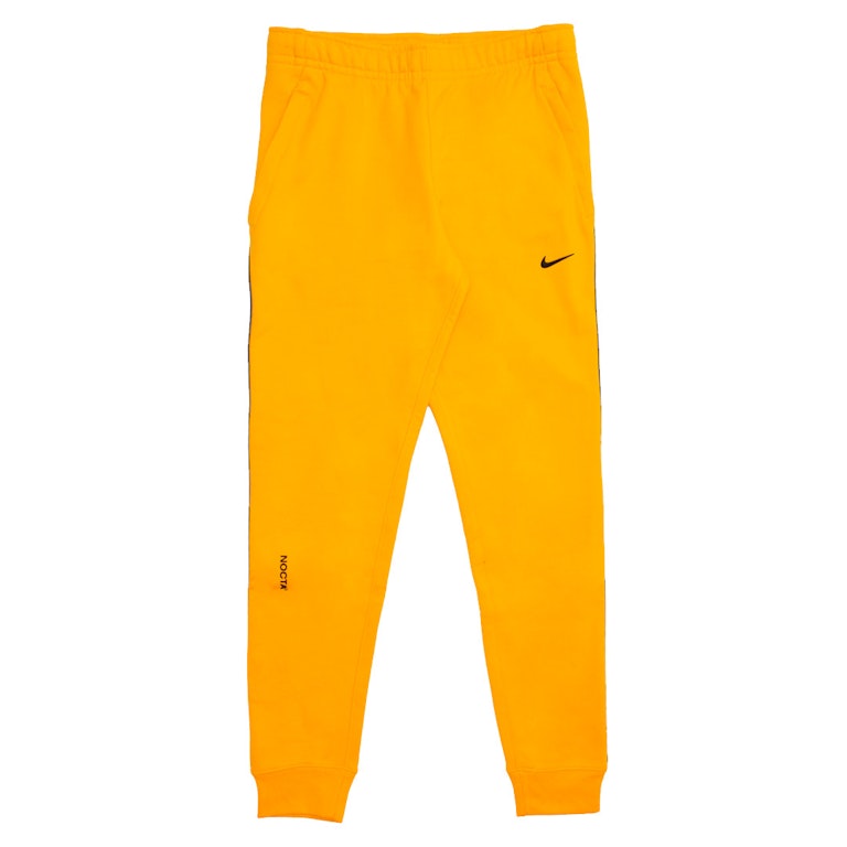 Pre-owned Nike X Drake Nocta Fleece Pants (asian Sizing) Yellow