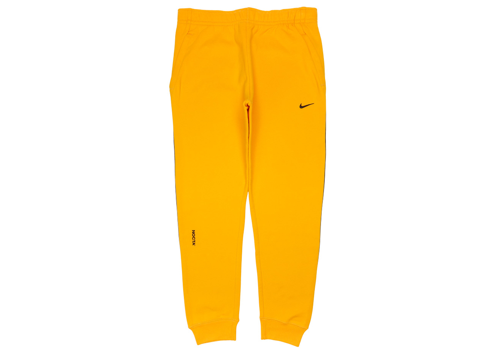 Nike x Drake NOCTA Fleece Pants Yellow Men's - FW20 - GB